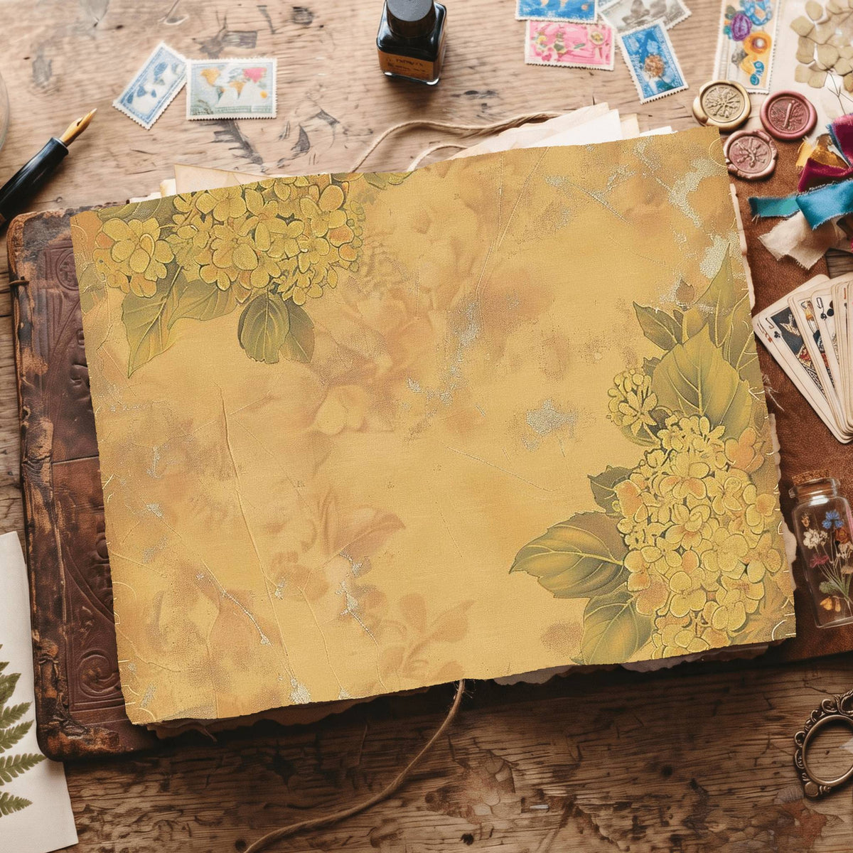 Hydrangea Digital Papers
