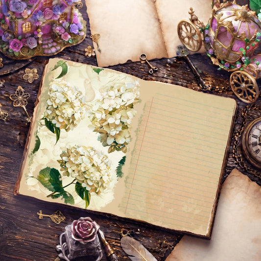 Hydrangea Digital Papers