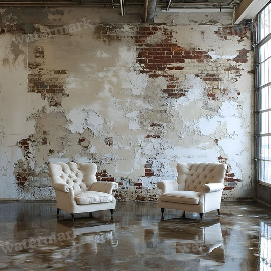 Industrial Wedding Backdrop Images