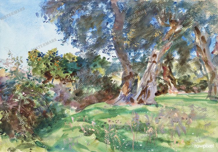 John Singer Sargent Vintage Paintings