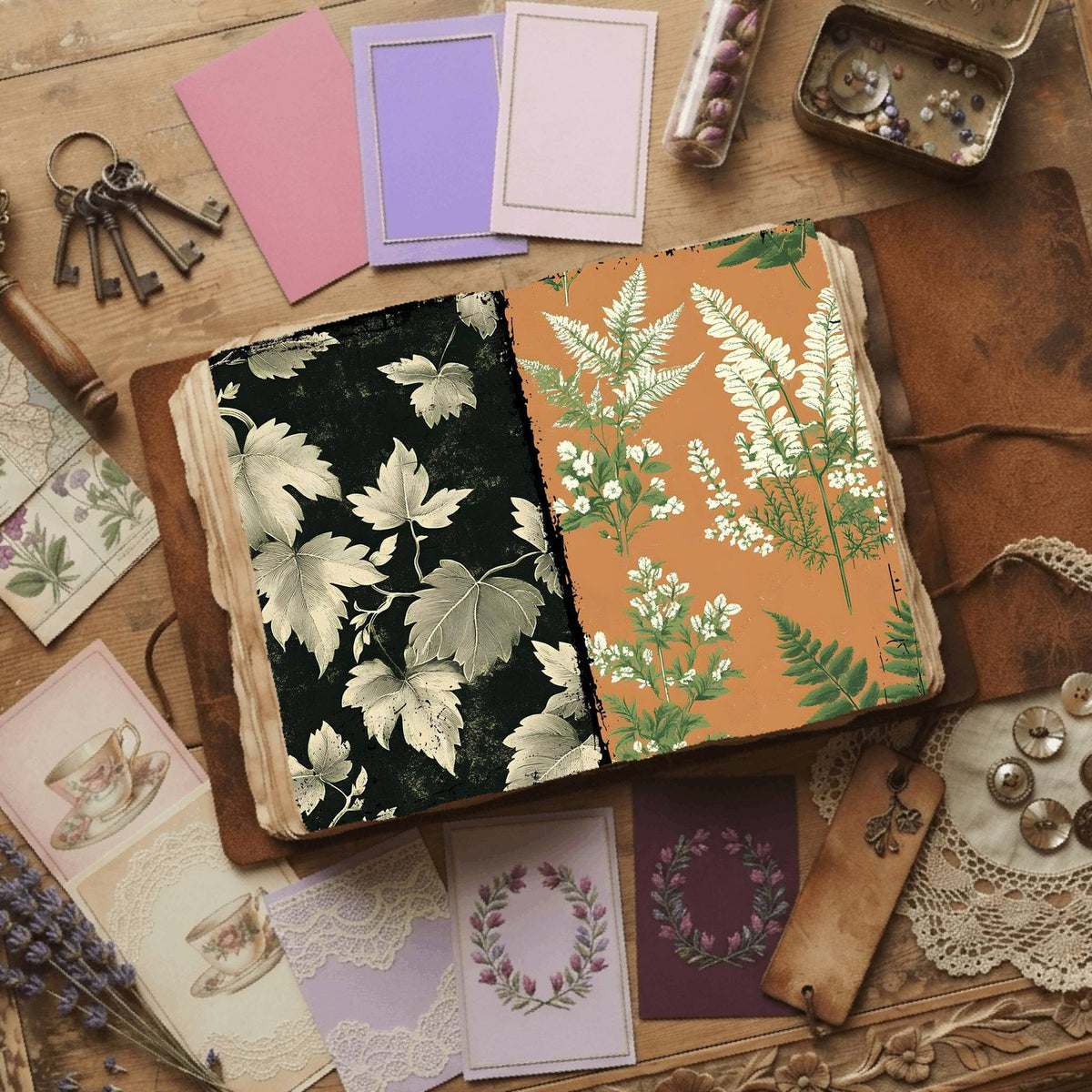 Leafy Digital Papers