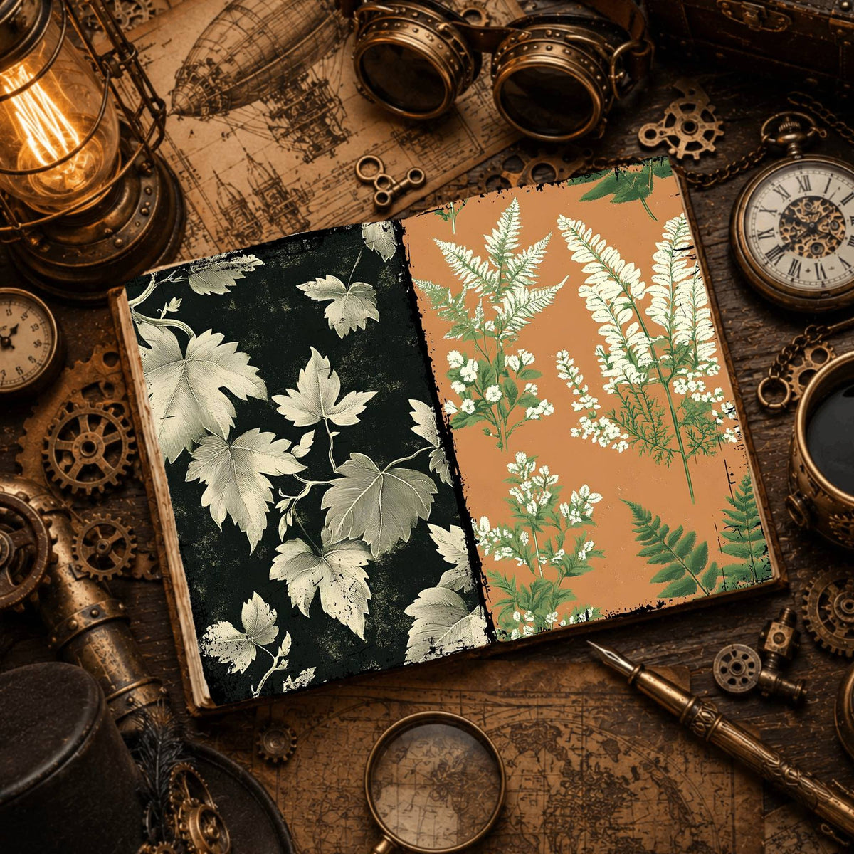 Leafy Digital Papers