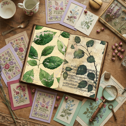Leaves Digital Papers