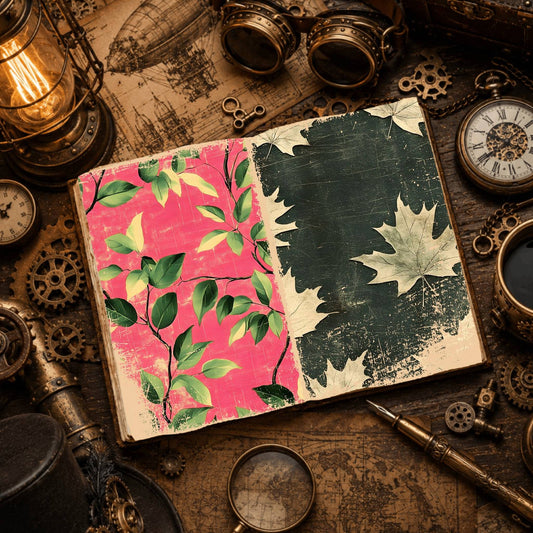 Leaves Digital Papers