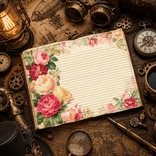 Lined Rich Deep Digital Papers