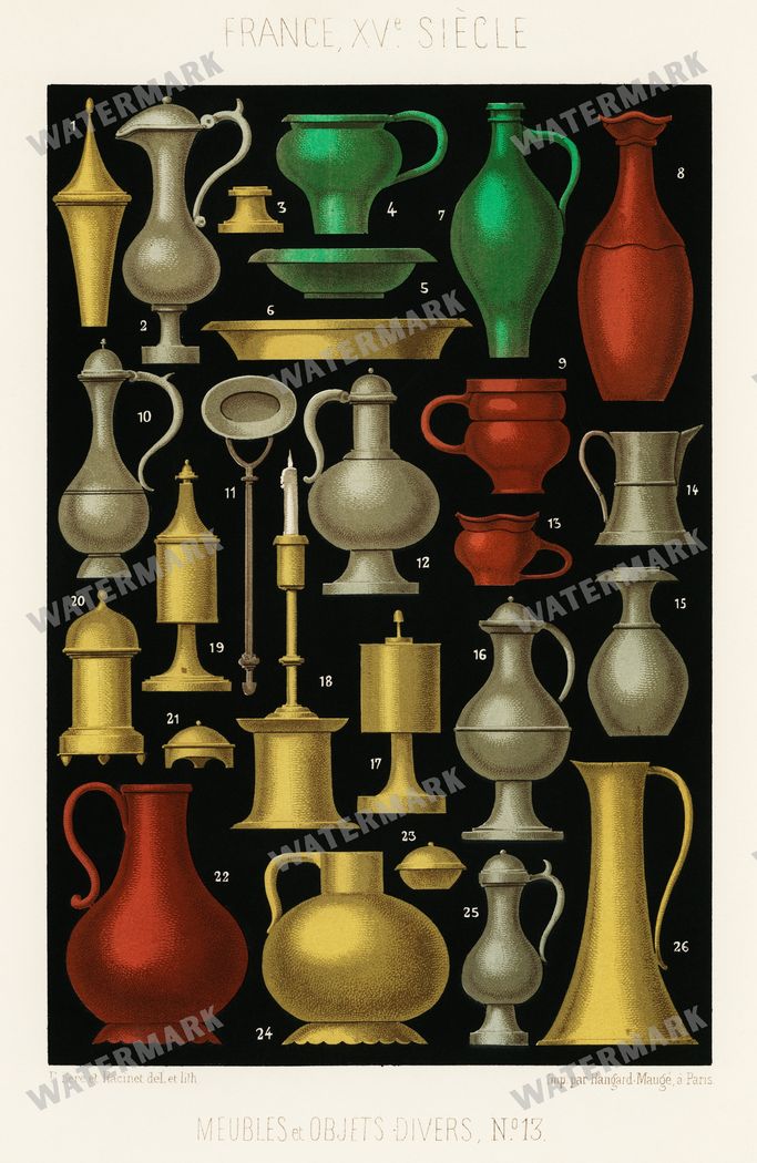 Lithographs Vintage Paintings