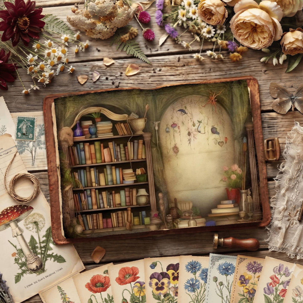 Magic Books Library Digital Papers