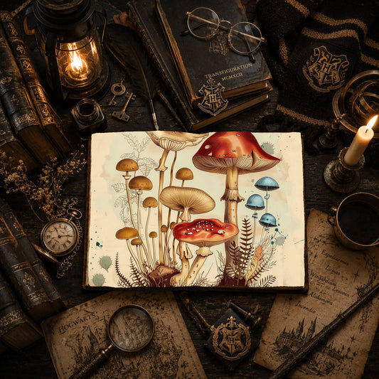 Magic Mushrooms Digital Papers