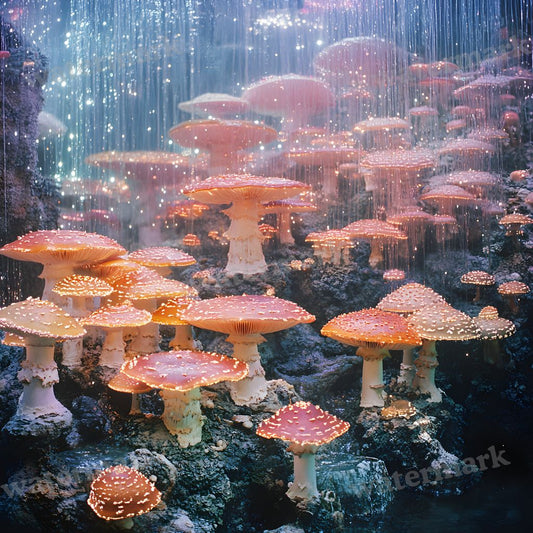 Magical Mushroom Backdrop Images