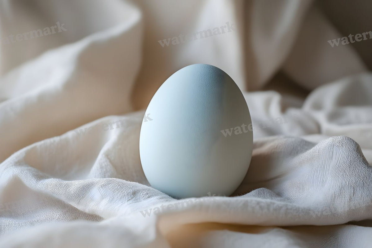 Minimalist Pastel Easter digital photo backdrop for photo editing, preview 1