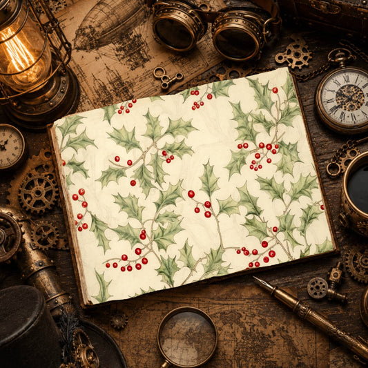 Misletoe Digital Papers