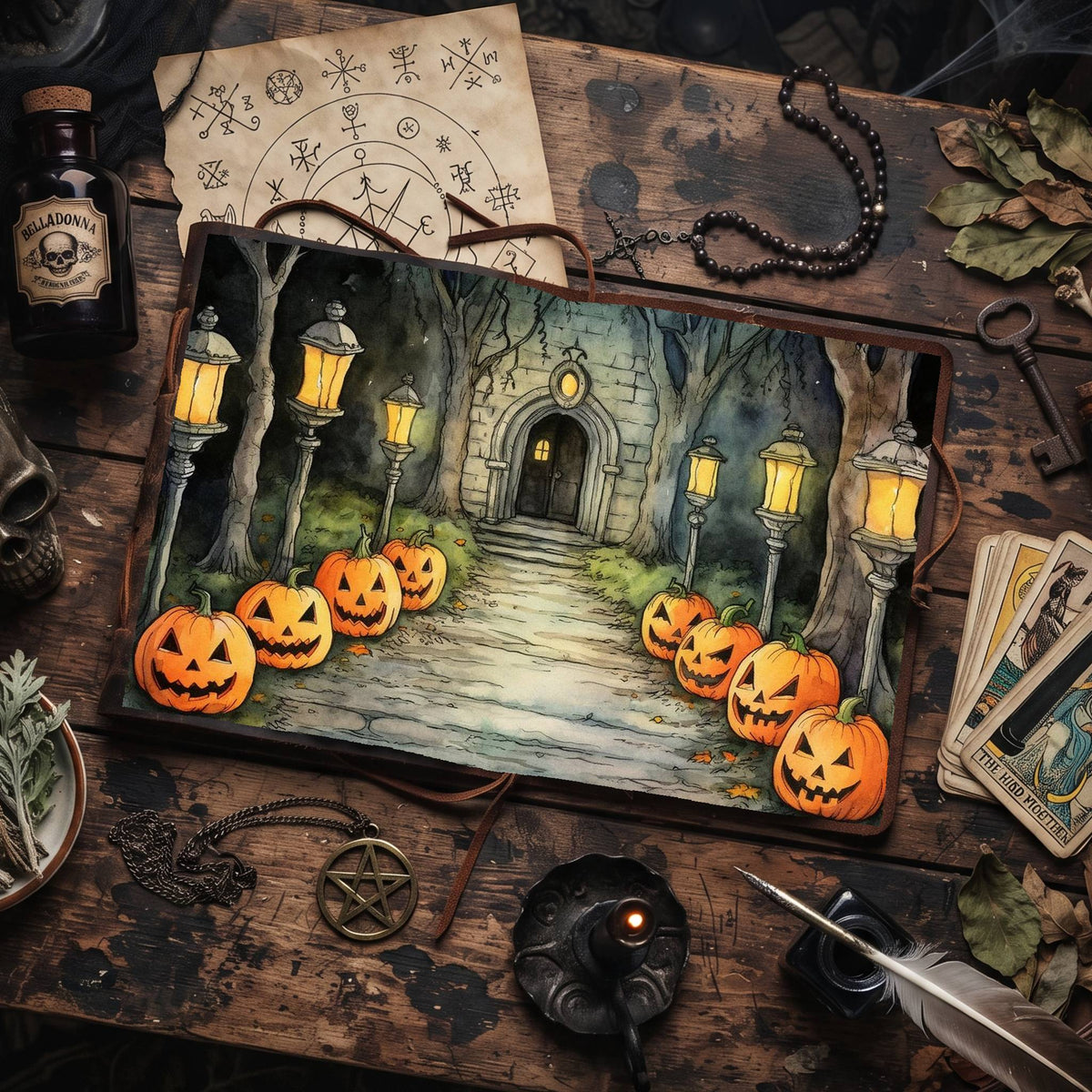 Mixed Halloween Digital Papers