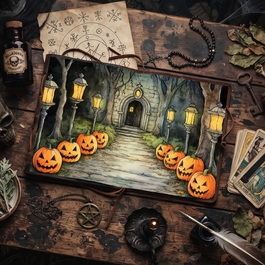 Mixed Halloween Digital Papers