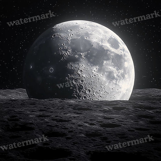 Moon Landing Backdrop Images