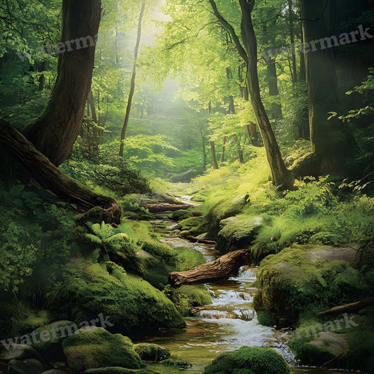 Mossy Forest Backdrop Images