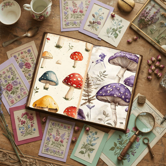 Mushroom Digital Papers