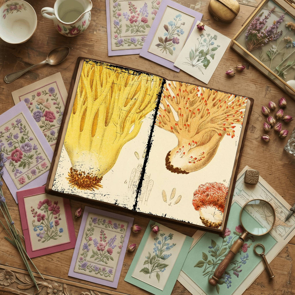 Mushroom Digital Papers