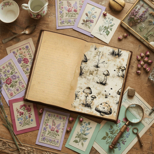 Mushroom Digital Papers