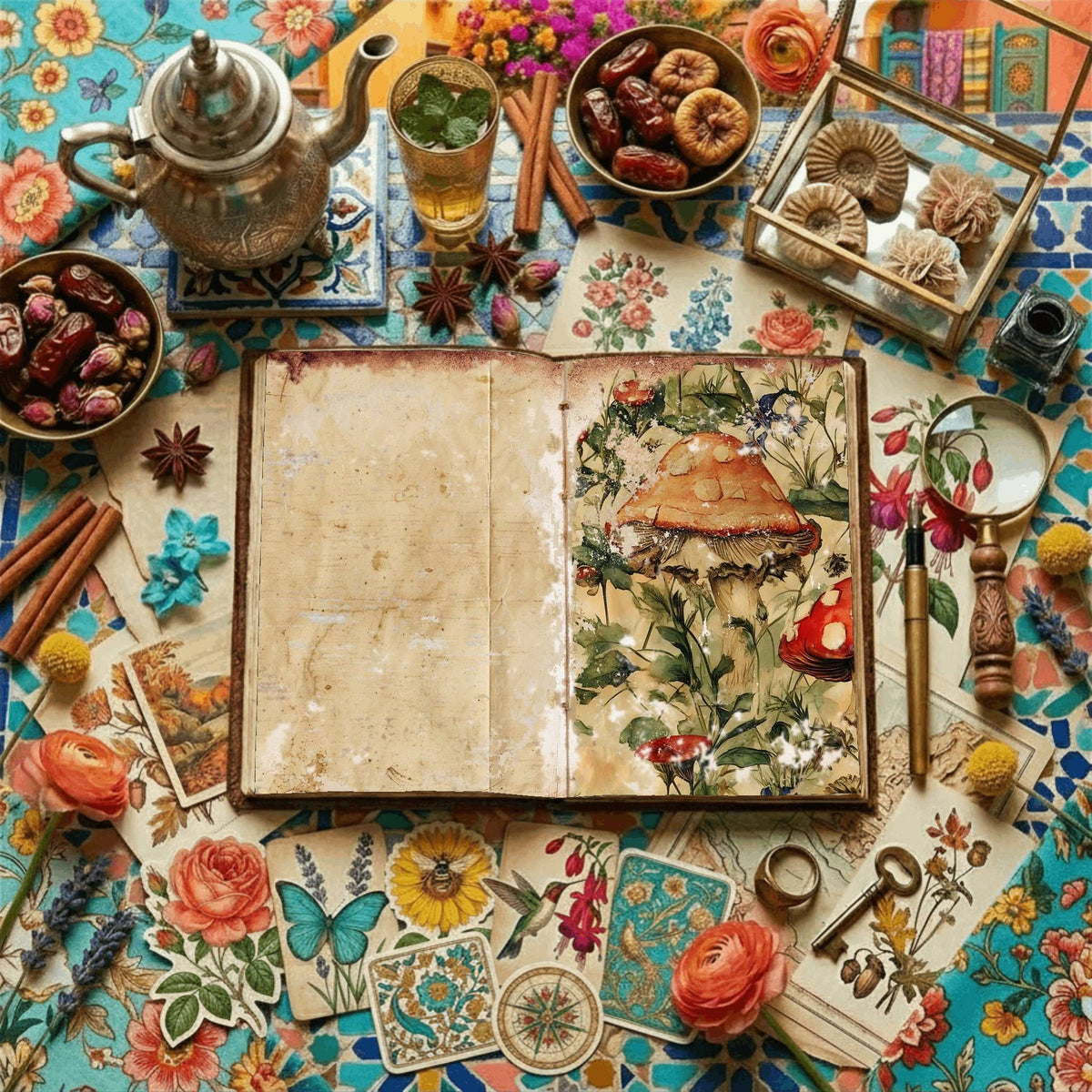 Mushroom Digital Papers