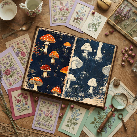 Mushroom Digital Papers