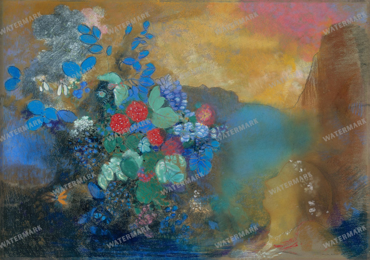 Odilon Redon Vintage Paintings