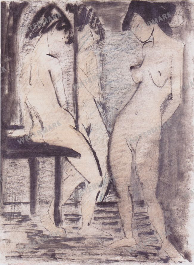 Otto Mueller Vintage Paintings