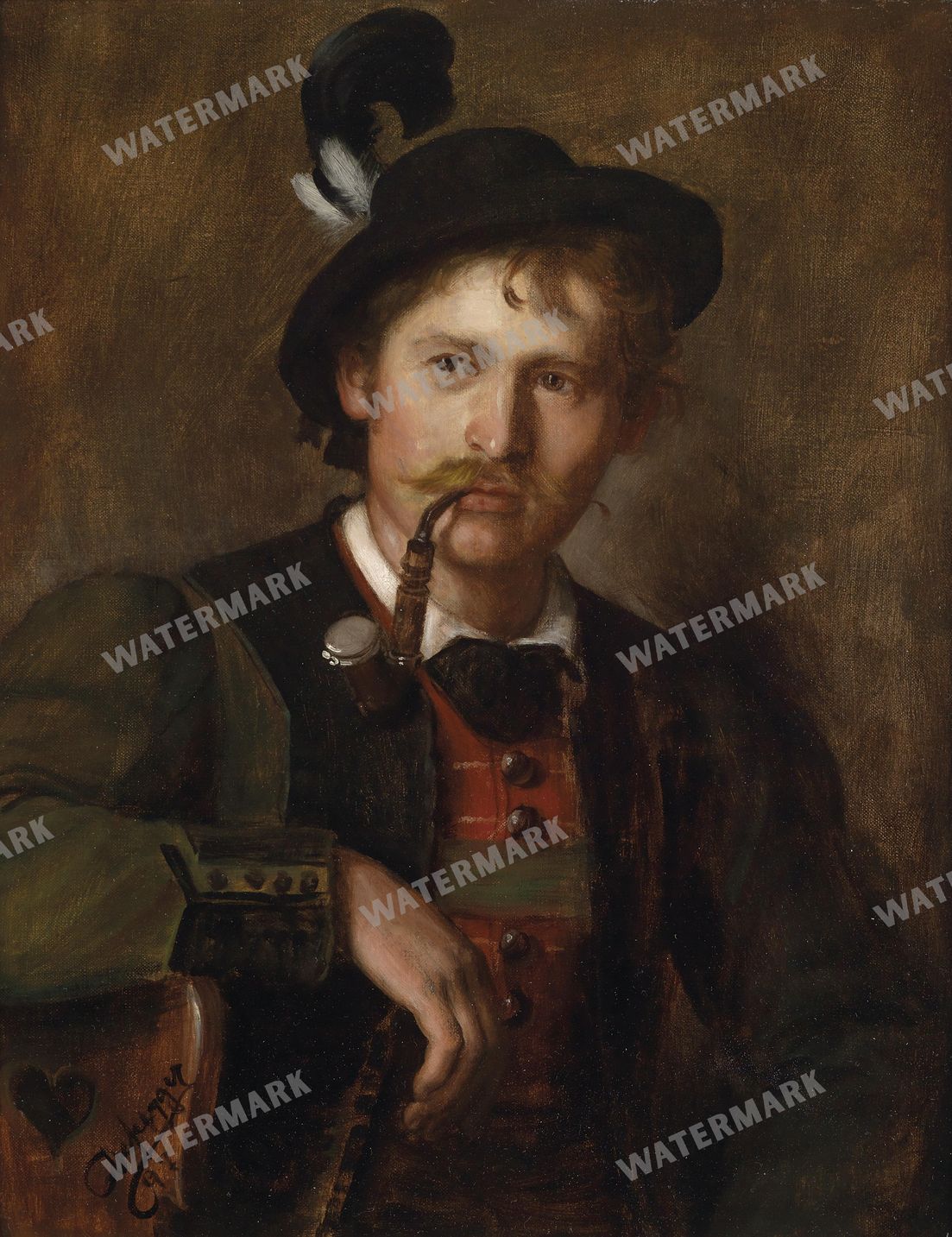 Portraits Vintage Paintings