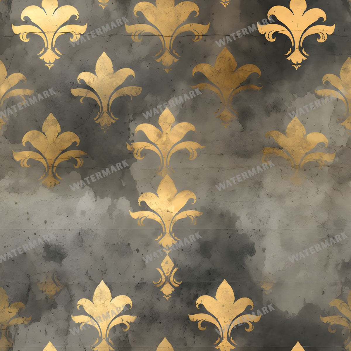 Regal Damask seamless pattern digital paper, repeating design 2
