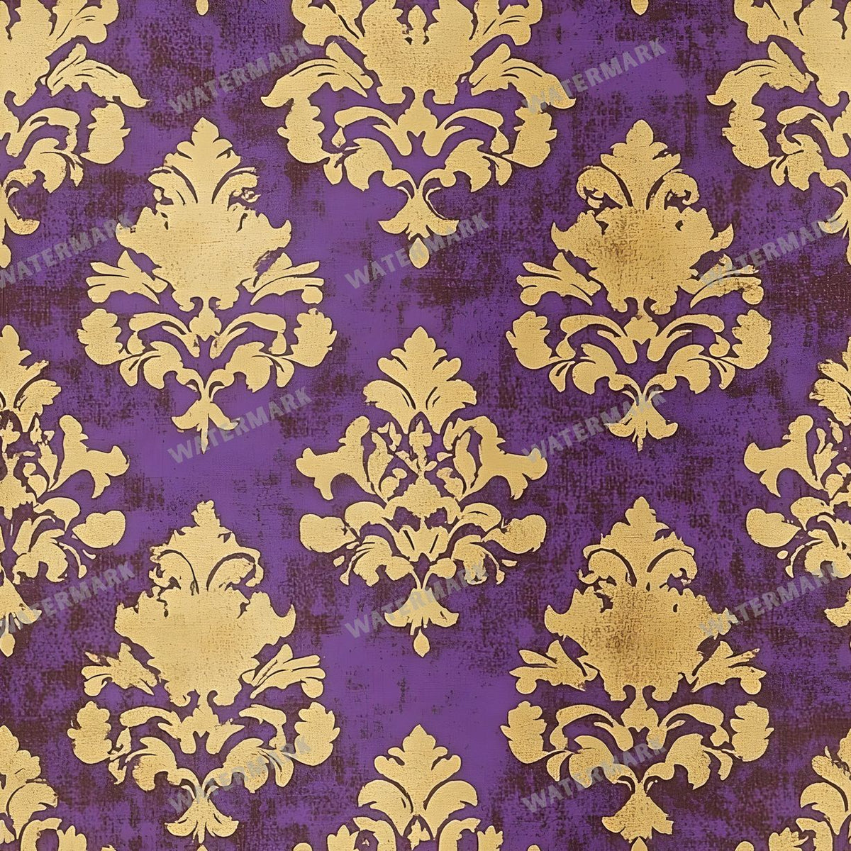 Regal Damask seamless pattern digital paper, repeating design 2