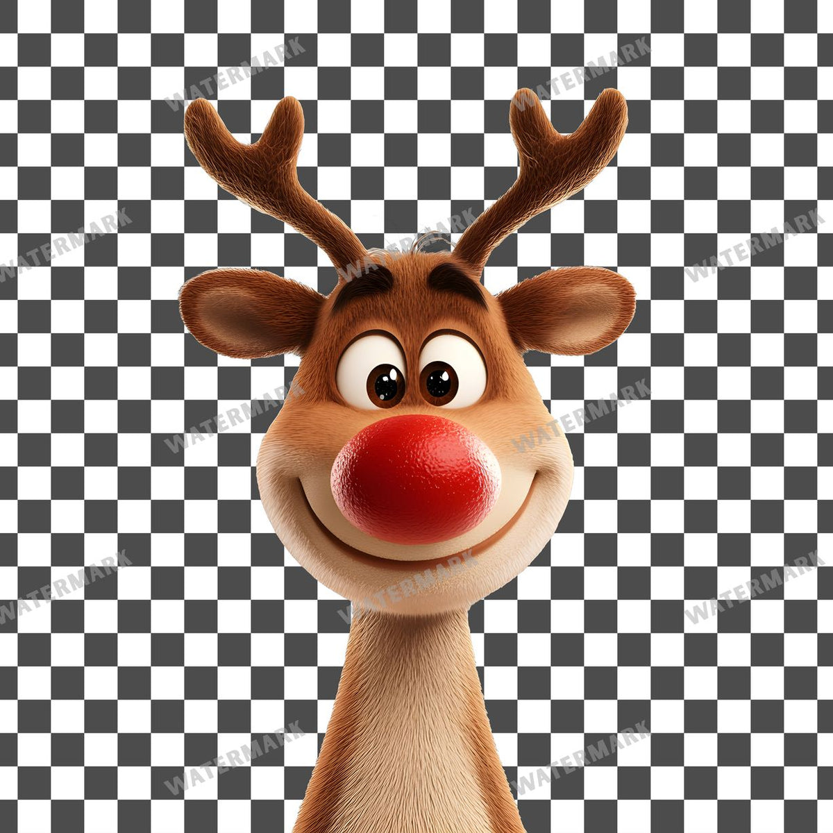Reindeer Character Clipart Pngs