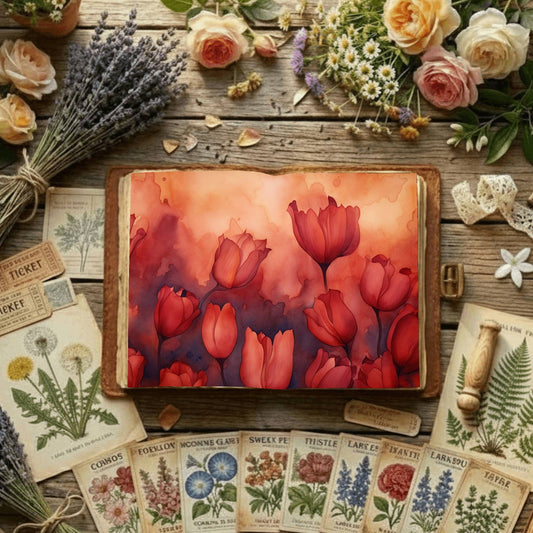 Rubytulips Digital Papers