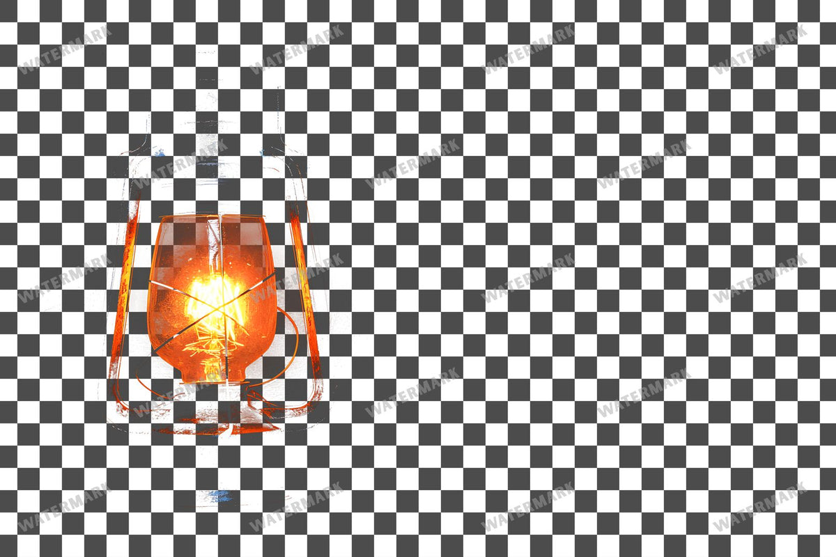 Rustic Lantern Light Overlay 4 Transparent Overlay Pngs