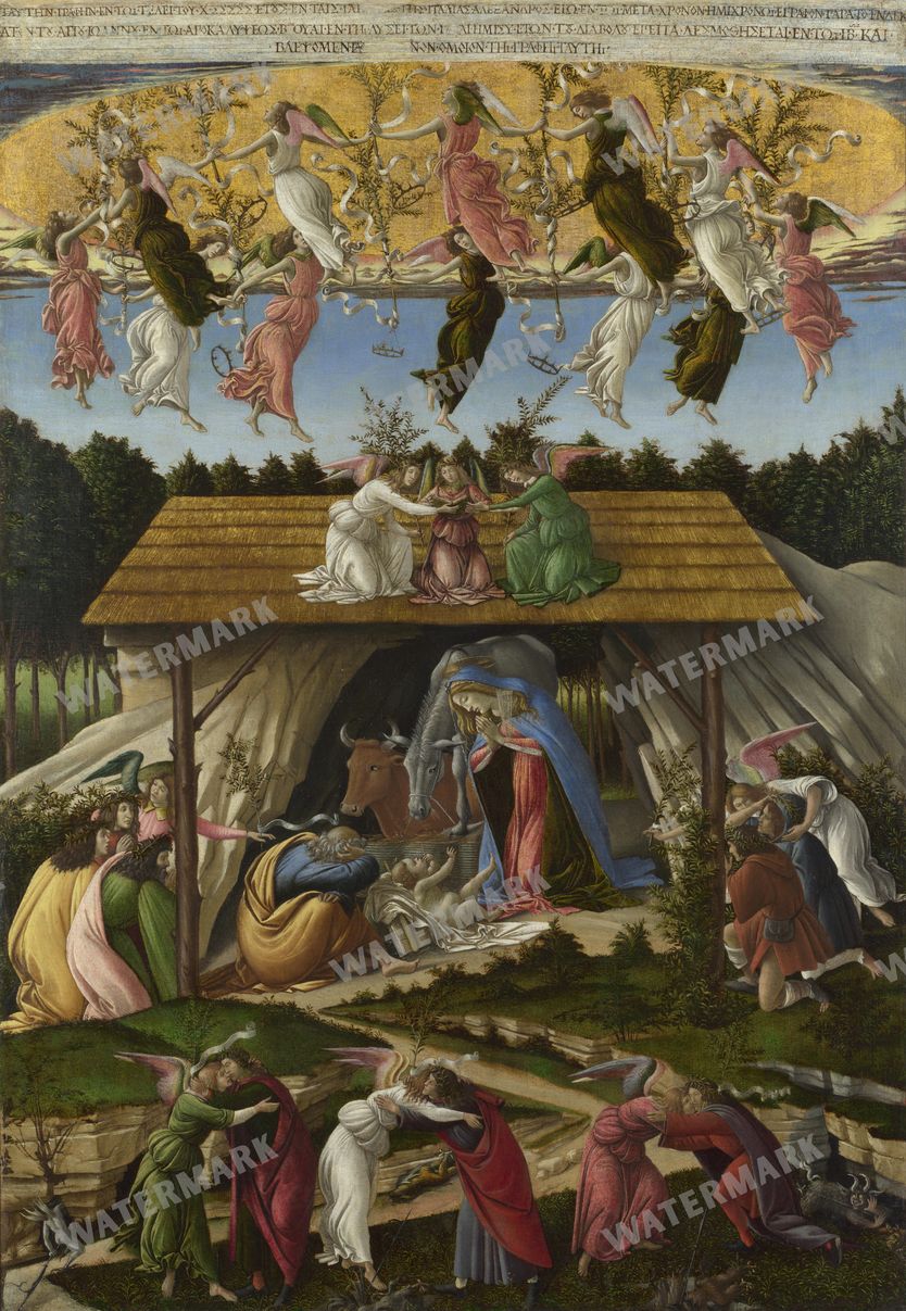 Sandro Botticelli Vintage Paintings