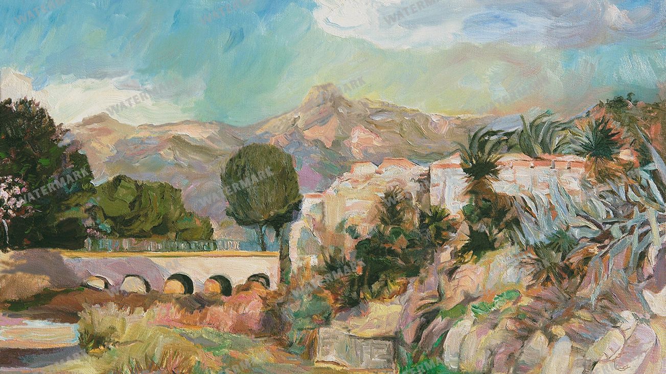 Spain Vintage Paintings Vintage Paintings