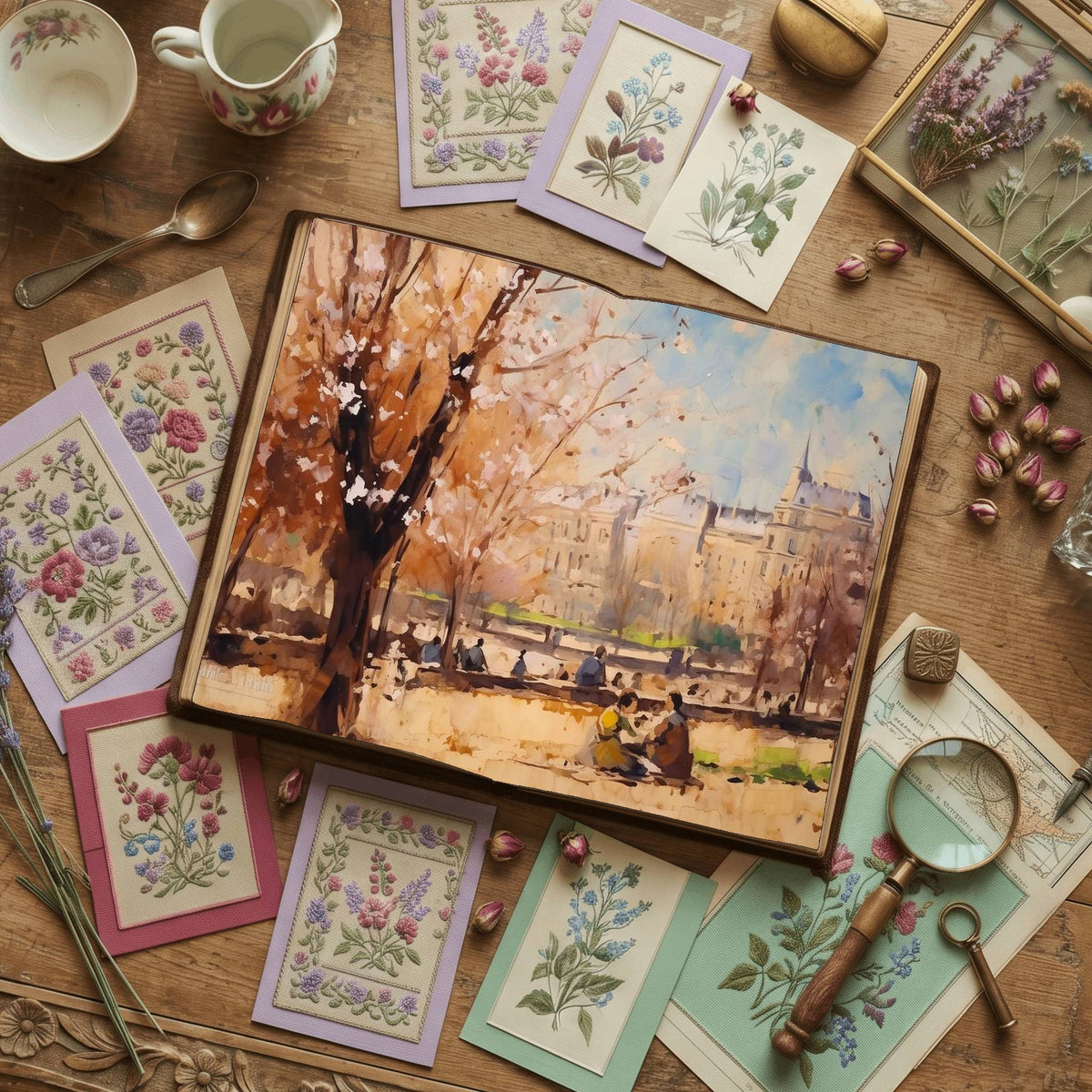 Spring Park Digital Papers
