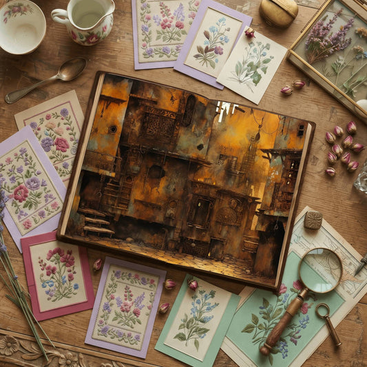 Steampunk Workshop Digital Papers