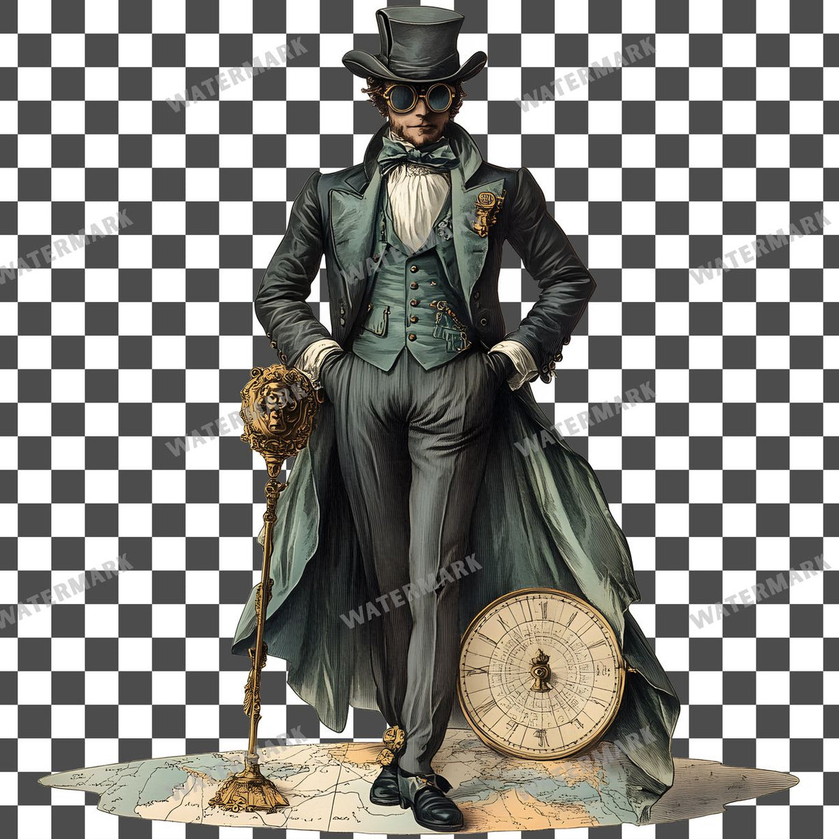 Steampunk Clipart Pngs