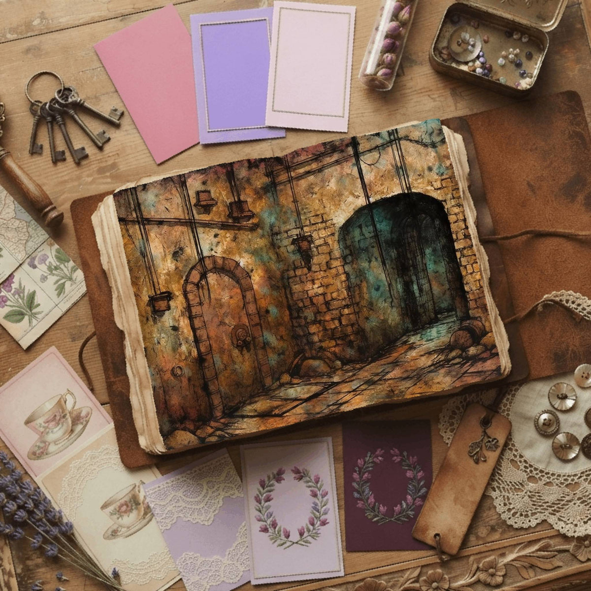 Steampunk Digital Papers