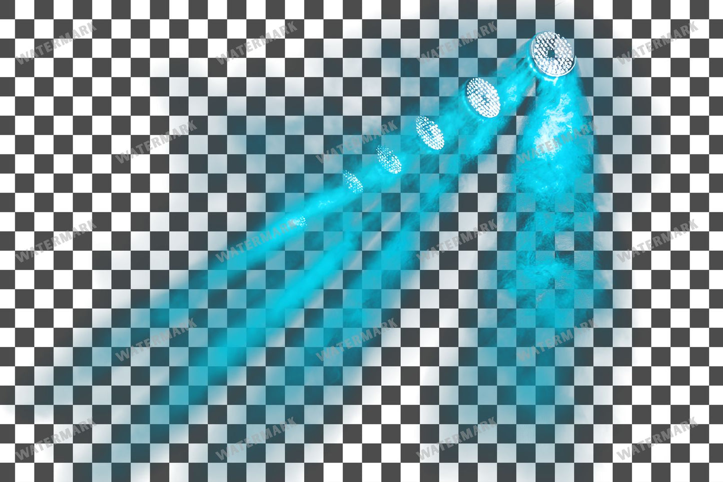 Teal Lighting Dramatic Shadows Transparent Overlay Pngs