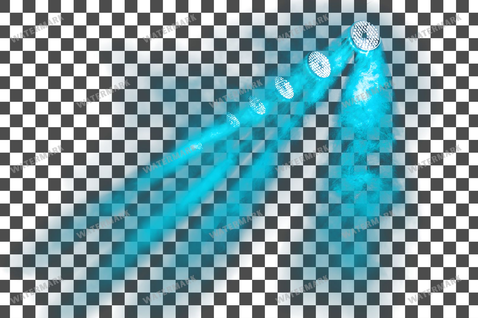 Teal Lighting Dramatic Shadows Transparent Overlay Pngs