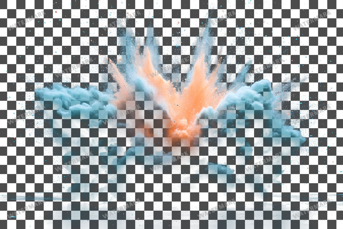 Teal Paint Explosion A Burst Transparent Overlay Pngs