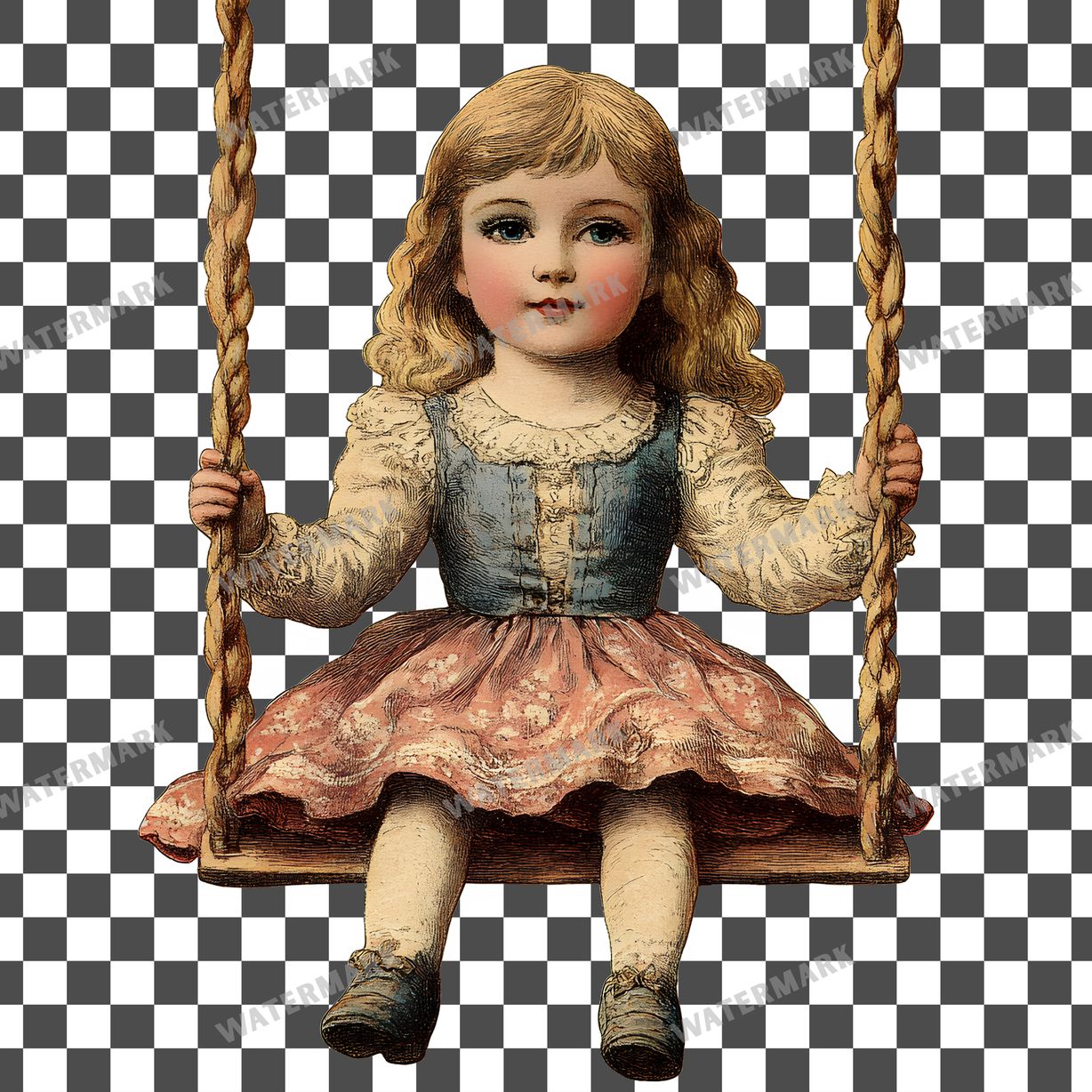 Toy Vintage Style Clipart Pngs
