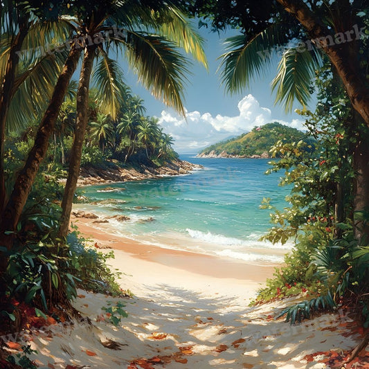 Tropical Paradise Backdrop Images