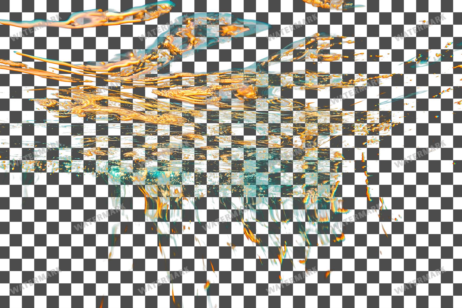 Underwater Lighting Transparent Overlay Pngs