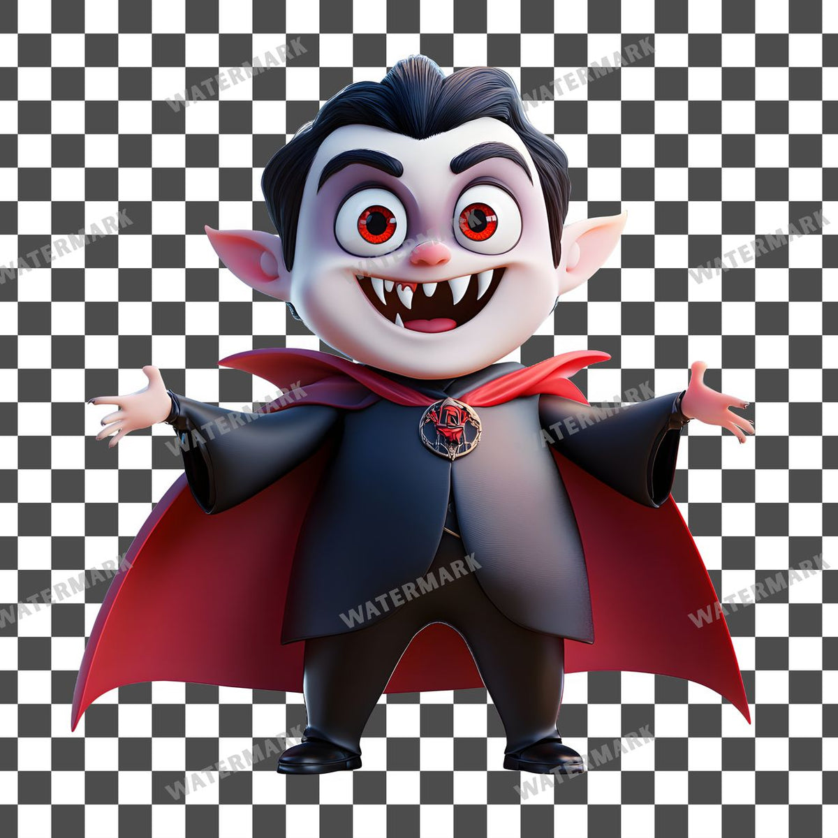 Vampire Character Clipart Pngs