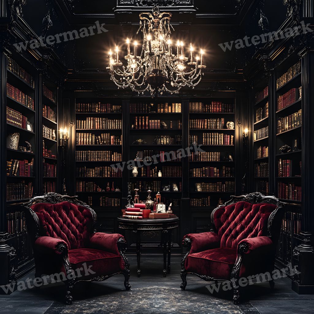 Vampire Library Backdrop Images