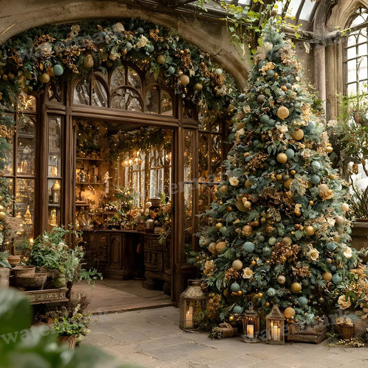 Victorian Christmas Backdrop Images