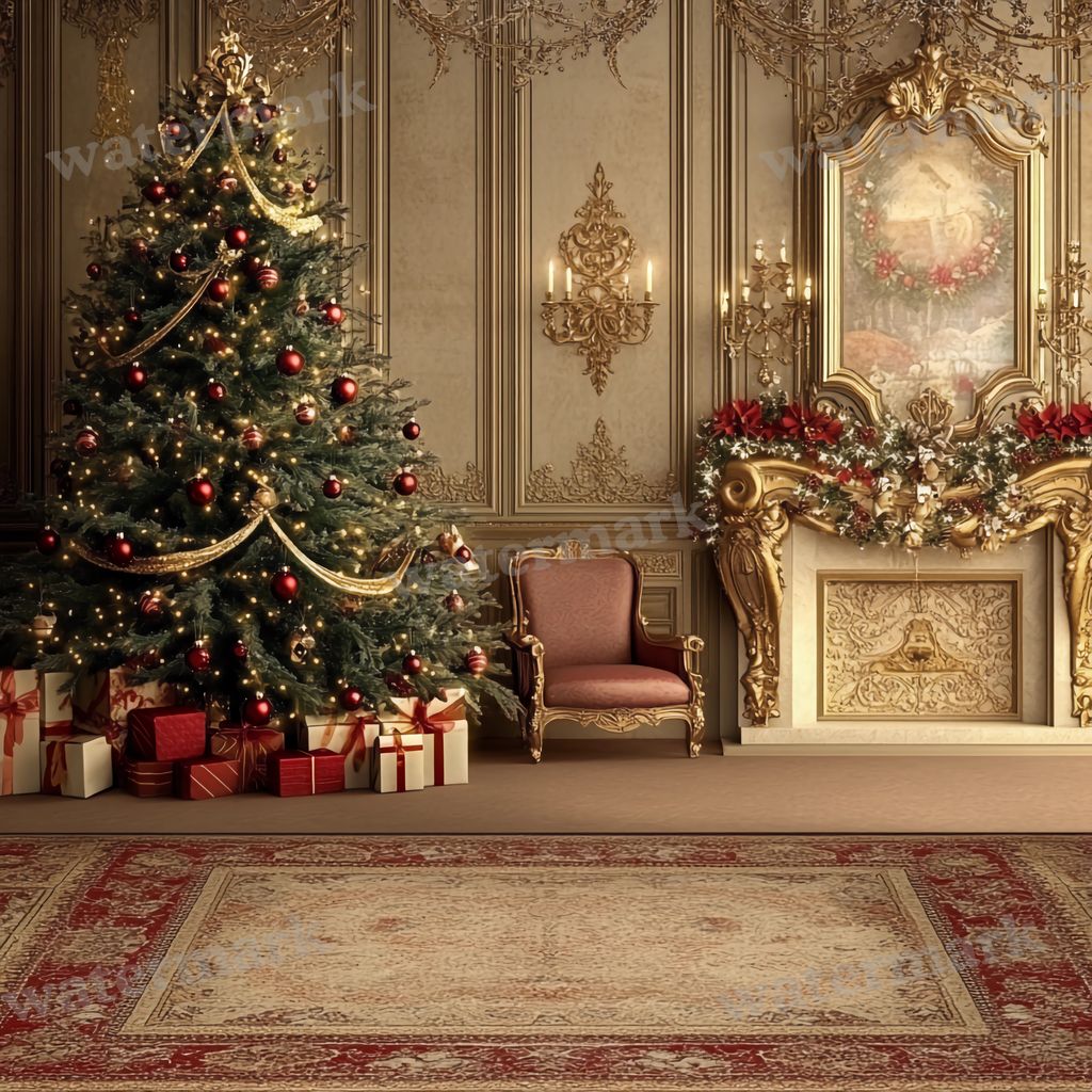 Victorian Christmas Backdrop Images