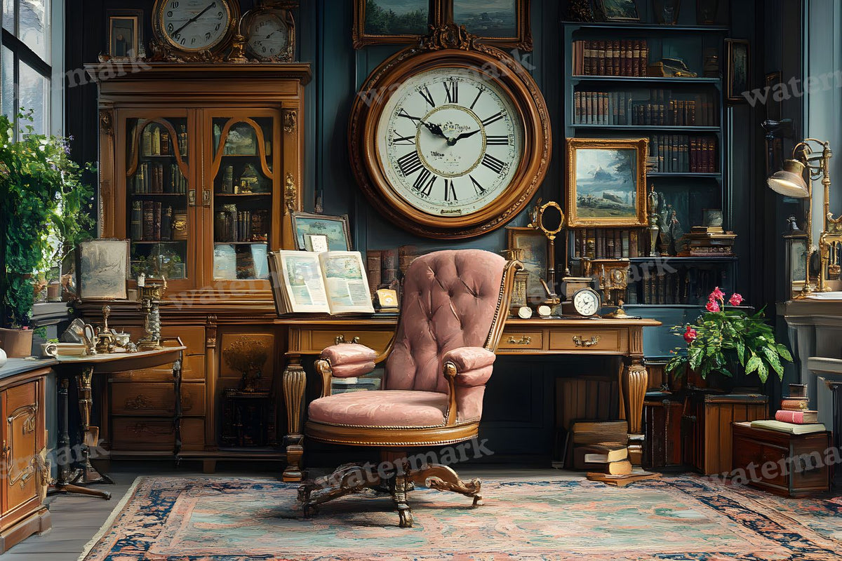 Victorian Cinematics digital photo backdrop for photo editing, preview 1