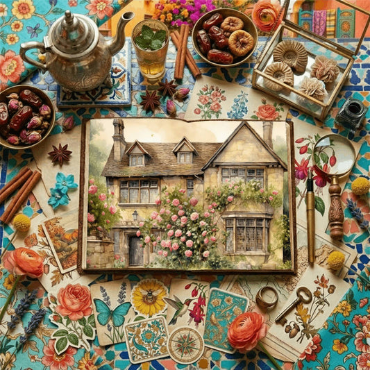 Victorian Garden Digital Papers